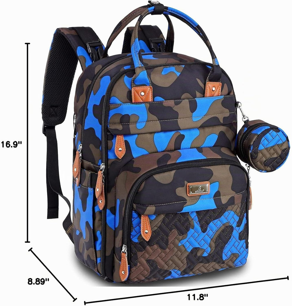 BabbleRoo Mochila para pañales \u2013 Bolsa de viaje para Baby Esse...