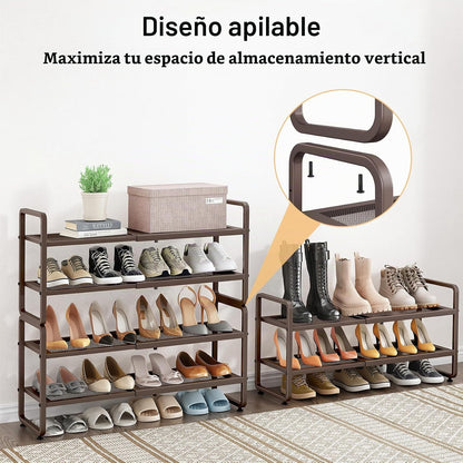 SNTD Zapatero \u2013 Organizador de zapatos expandible para armario...