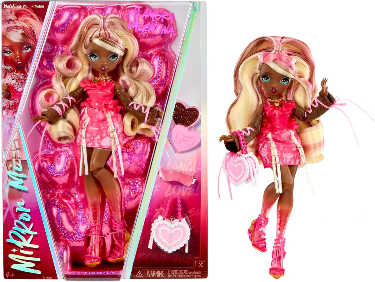 Mirror Mi Amora Valentina - Muñeca de moda con accesorios, muñeca d...