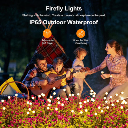 ASMAD Luces solares para exteriores (paquete de 4 - 32 LED), luces...