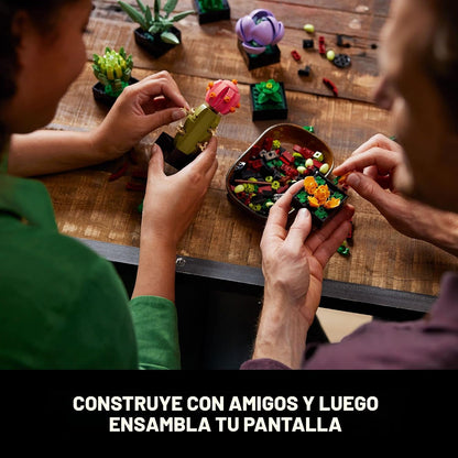 LEGO Suculentas Botánicas 10309 | Regalo de regreso a clases para e...