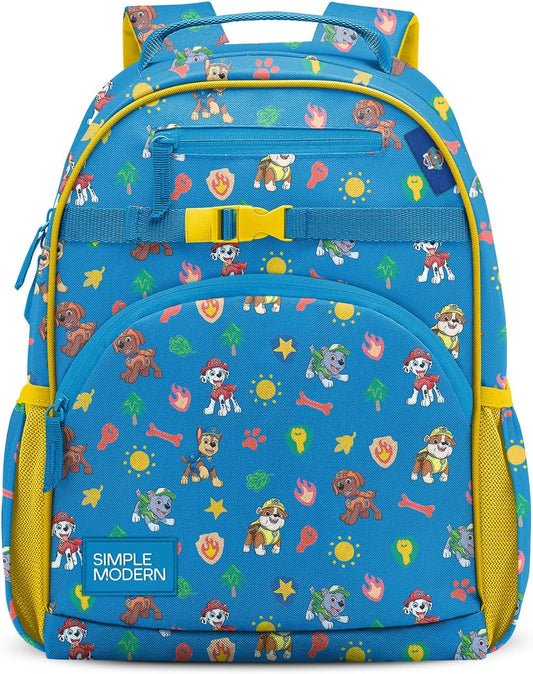 Simple Modern Mochila infantil de Paw Patrol para escuela, niñas, n...