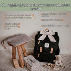 Parker Baby Co. - Mochila para pañales con cambiador, color negro |...