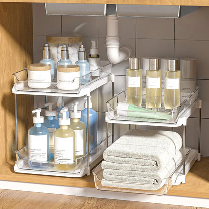 Delamu Organizadores y Almacenamiento Multiusos para Baño Debajo de...
