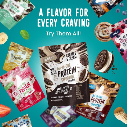 FlavCity - Batido de proteína todo en uno, café con mantequilla | 0...