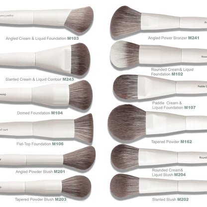 Vynestra Juego de 30 brochas de maquillaje de grado profesional con...
