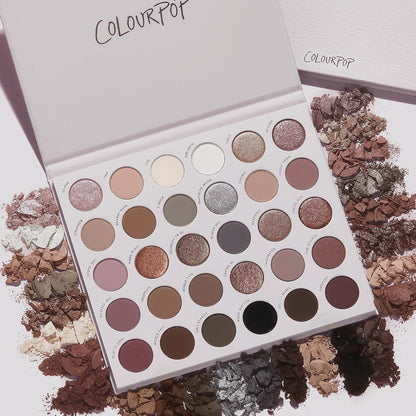 ColourPop Stone Cold Fox Paleta de Sombras de Ojos - Paleta de Maqu...