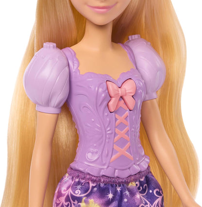 Mattel Disney Princess Rapunzel Fashion Doll con pelo iluminado y m...