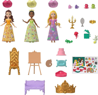 Calendario de Adviento de princesas de Disney de Mattel con muñecas...