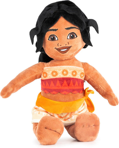 Disney Moana Simea Princess - Almohada de felpa para niñas, multico...