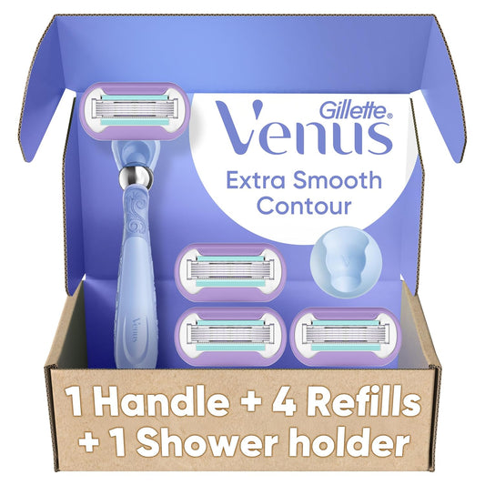 Gillette Venus Maquinilla de afeitar para mujer, contorno extra sua...