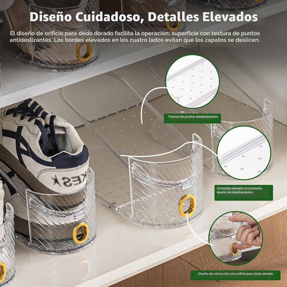 keappubest Organizador de ranura para zapatos, paquete de 20, organ...