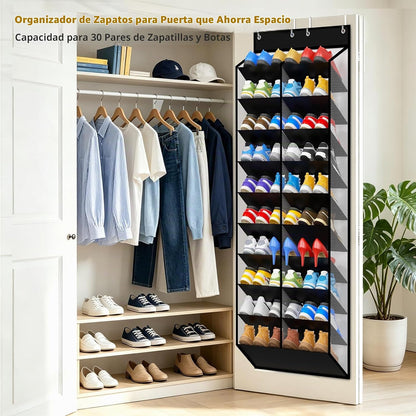 KEEPJOY Organizador de zapatos de gran capacidad para colocar sobre...