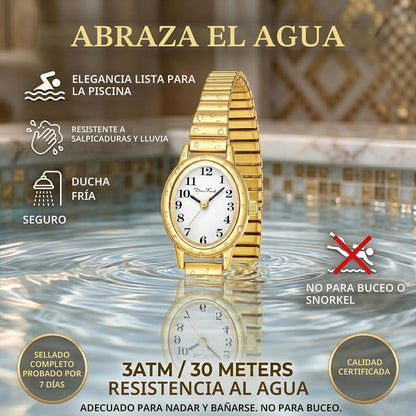 Diaofendi Reloj Pequeño de Lectura Fácil para Mujer, Reloj Analógic...