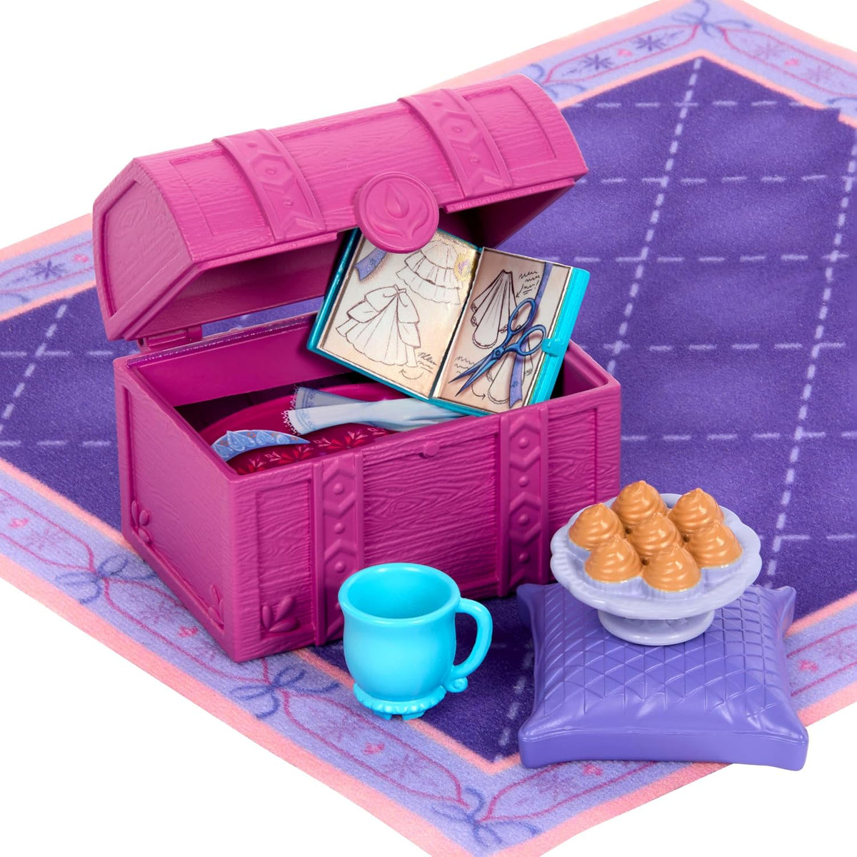 Mattel Disney Frozen Anna &amp; Elsa Slumber Sister Juego de 2 muñe...