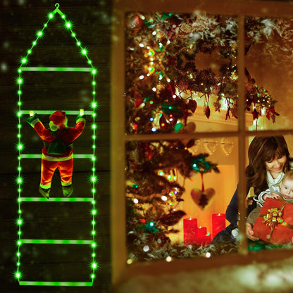 Toodour Luz LED de Navidad, luces decorativas de escalera de Navida...