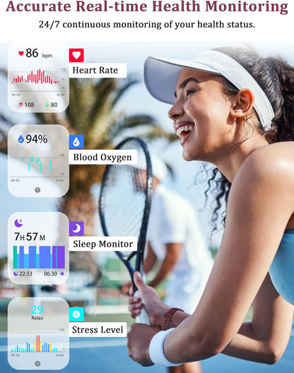 LODIMEKE Reloj inteligente, Alexa integrado, para responder\/hacer...