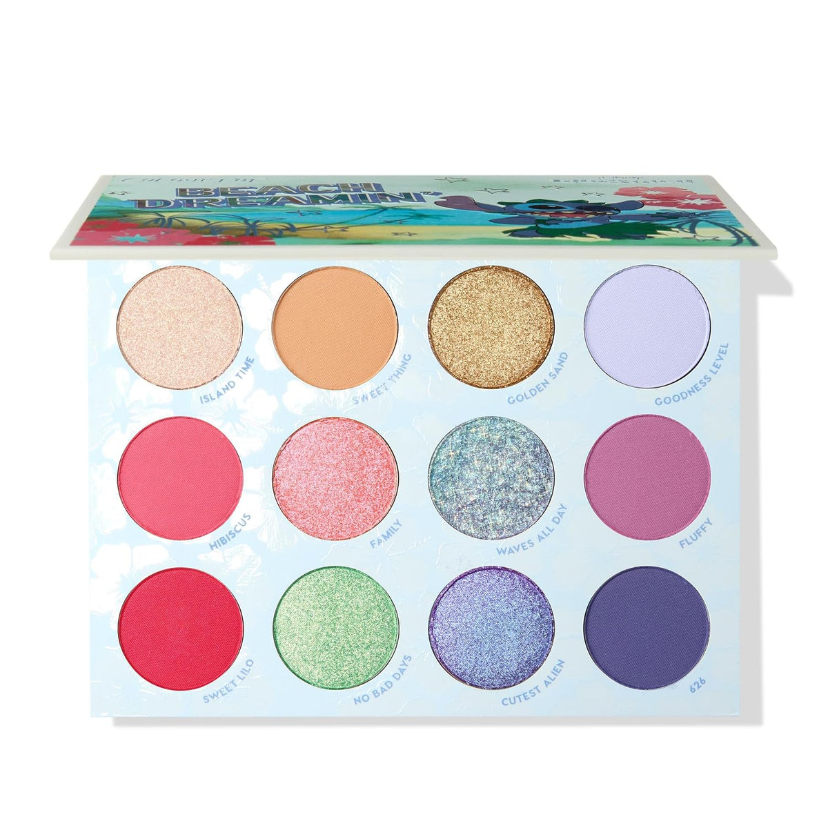 ColourPop x Stitch Beach Dreamin' Paleta de sombras de ojos, ed...