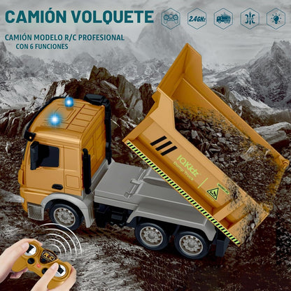 IQKidz Camión volquete de juguete a control remoto \u2013 Vehículos...