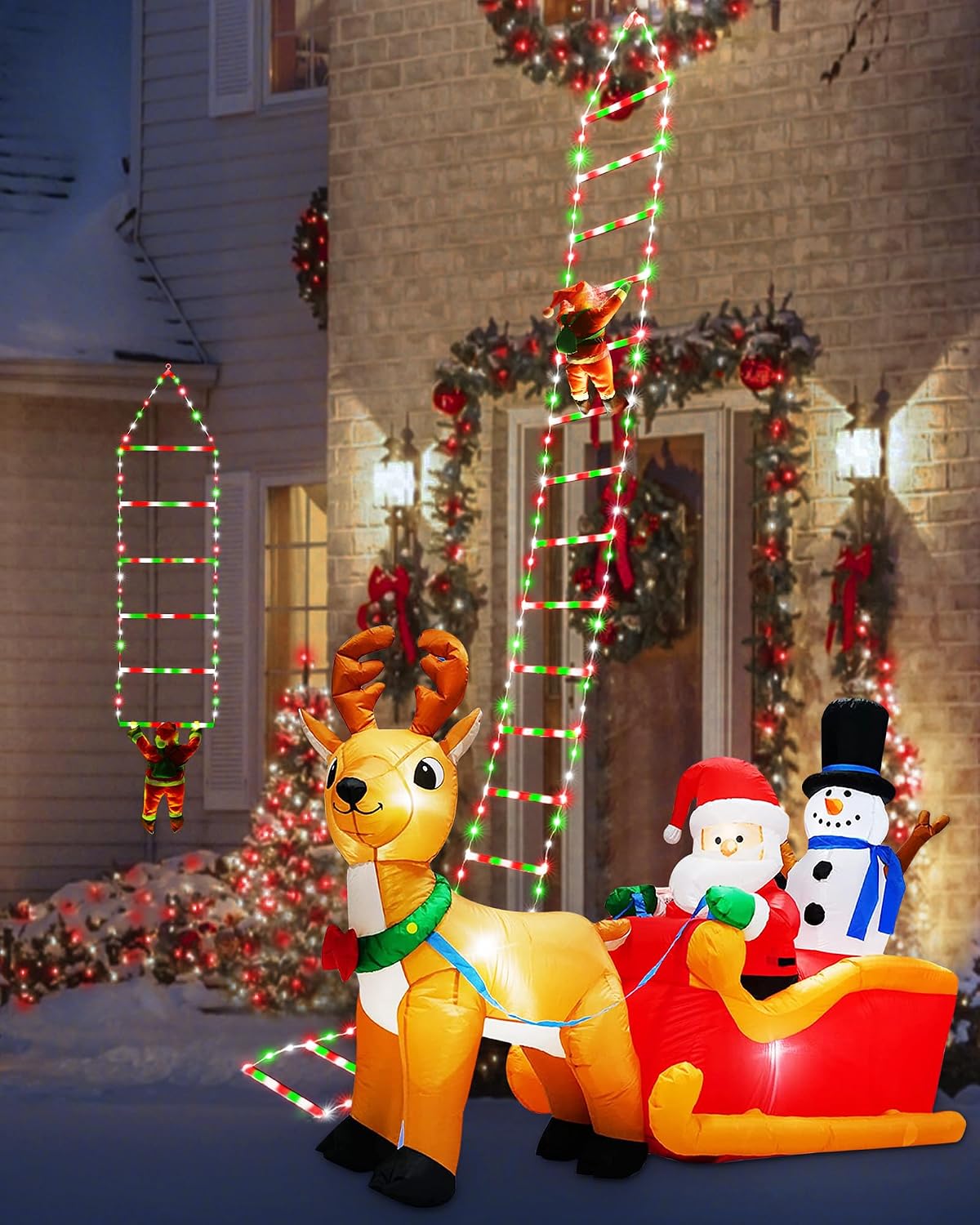 Toodour Luces LED de Navidad \u2013 Luces decorativas de Navidad de...