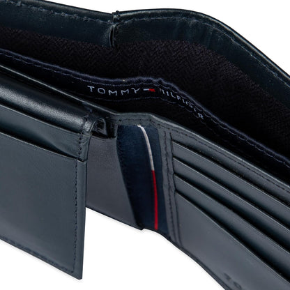 Tommy Hilfiger Cartera Passcase para hombre con ventana de identifi...