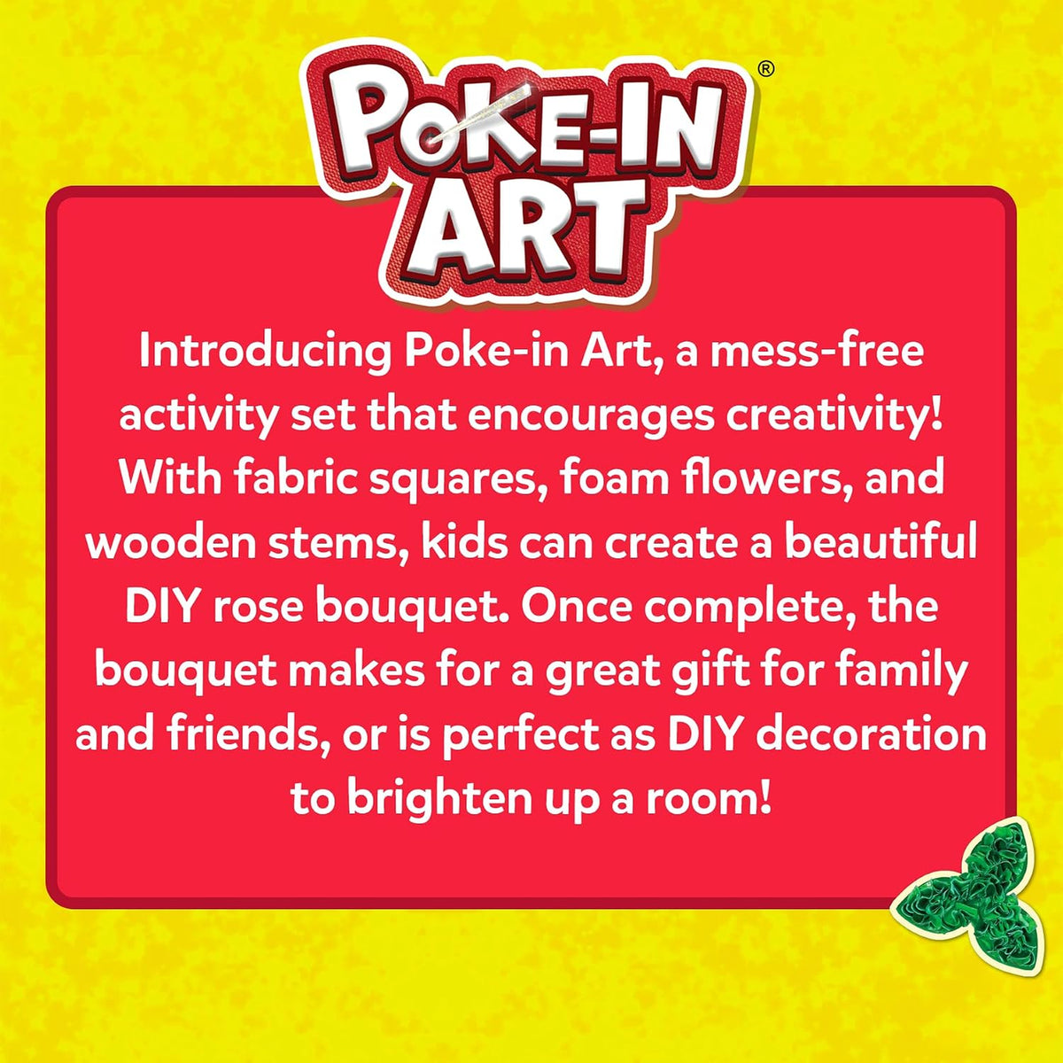 Skillmatics Poke-in Art - Ramo de rosas, kit de manualidades de mad...