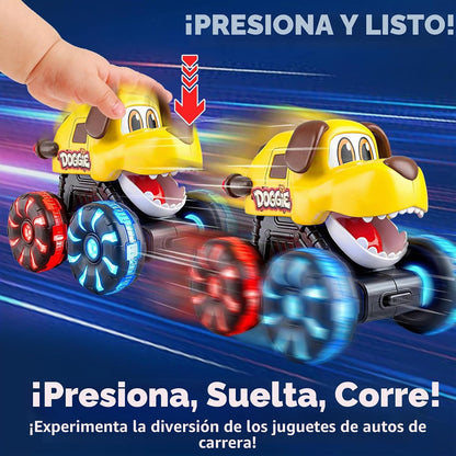 Tsomtto Press and Go Cars Monster Truck Animal Cars Juguetes para n...