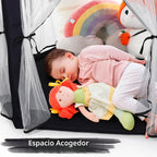 Monobeach Tienda de campaña de princesa para niñas, casa de juegos...