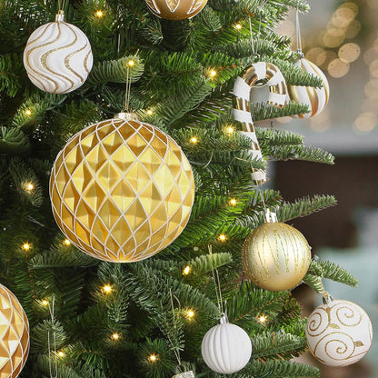 Alupssuc - Bolas de Navidad grandes de 6 pulgadas, 4 unidades | Ado...