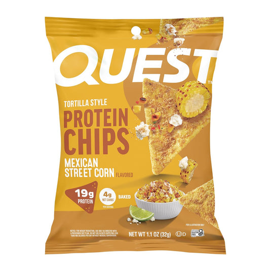 Quest Nutrition - Chips de proteína estilo tortilla de maíz mexican...