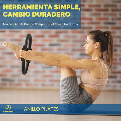 ProBody Pilates Círculo de Fitness \u2013 Anillo de Pilates de 14 P...
