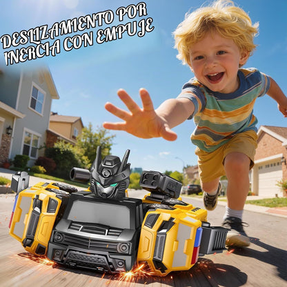 Transforme los juguetes del robot para los niños 4-6, juguete de co...