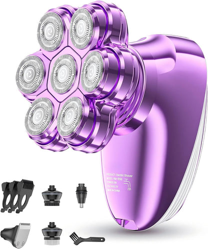 Maquinillas de afeitar eléctricas 5 en 1 para mujer, afeitadora de...