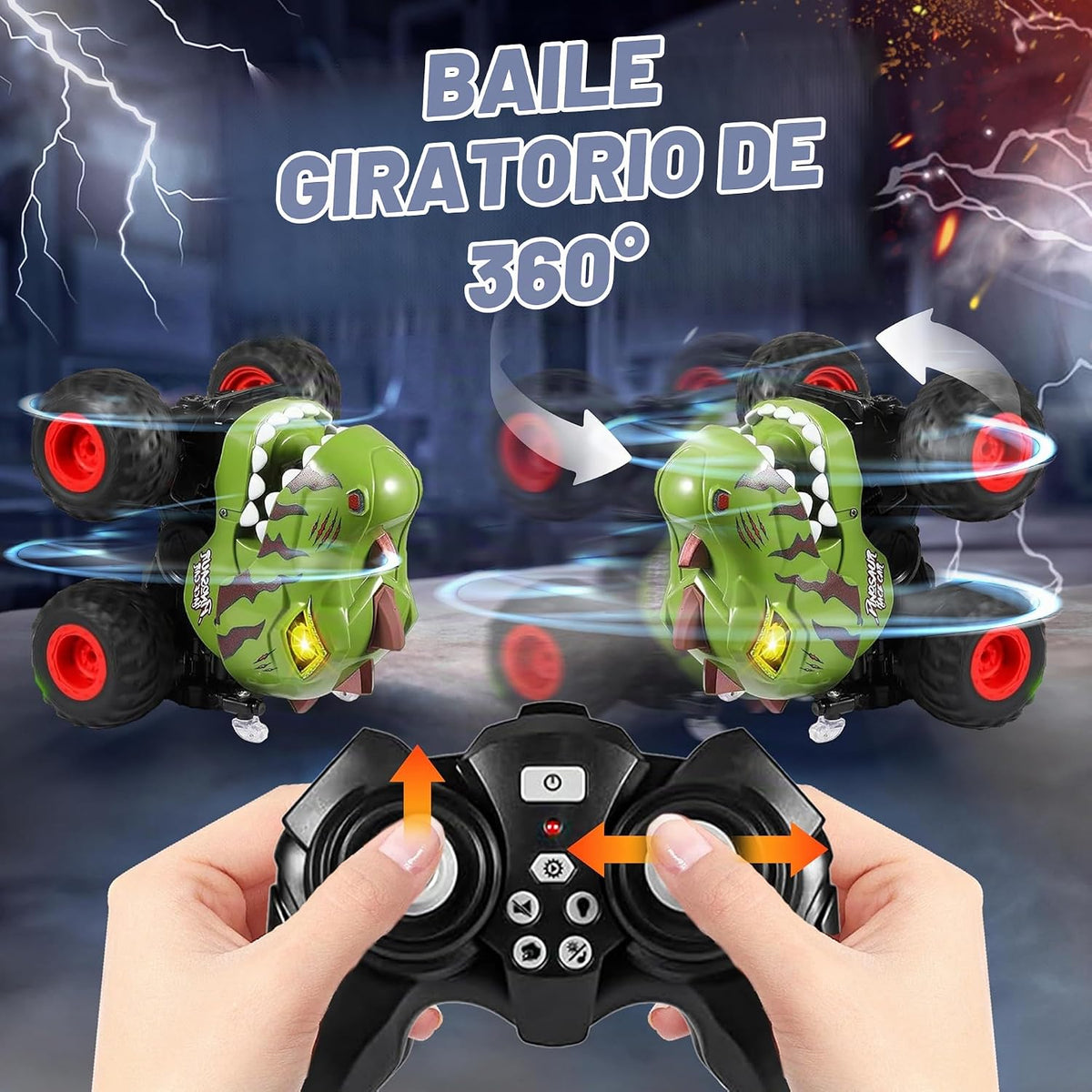 BEZGAR Juguetes de Camiones Monstruo - Camión Monstruo de Control R...