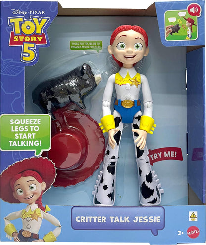 Mattel Disney y Pixar Toy Story 5 Critter Talk Jessie | Figura de a...