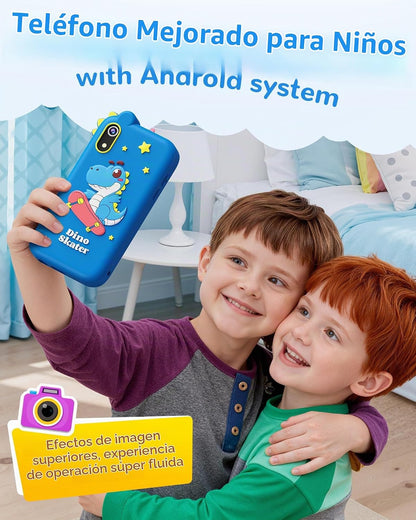 KOKODI Teléfono inteligente para niños de 4 pulgadas, pantalla táct...