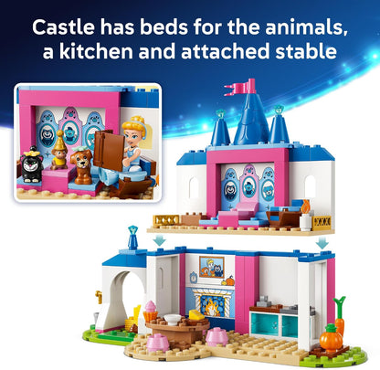 LEGO Disney Princess Castillo de los Amigos de los Animales Cenicie...
