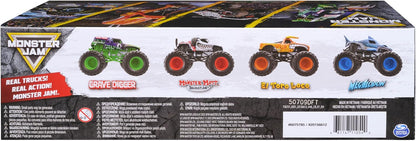 Monster Jam All Stars Monster Trucks, vehículos fundidos a presión...