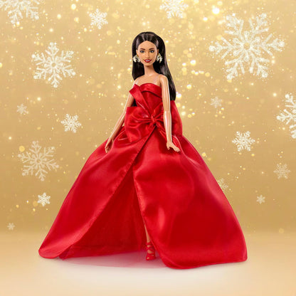 Barbie Muñeca festiva Signature 2026, cabello castaño | Muñeca de m...
