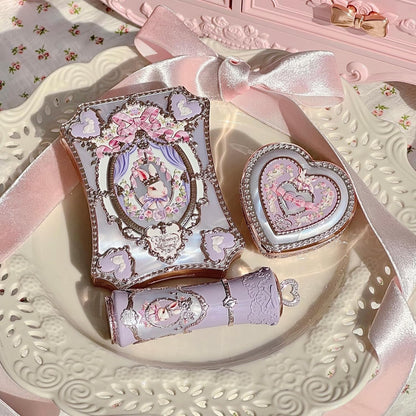 Flower Knows Bunny Garden - Paleta de maquillaje de 6 colores, gris...