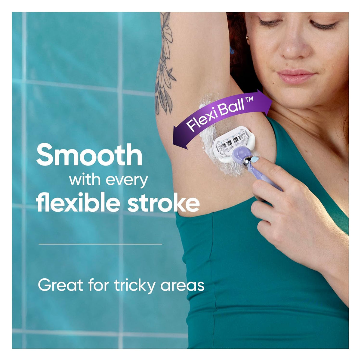 Gillette Venus Deluxe Smooth Swirl Recambios de cuchillas de afeita...