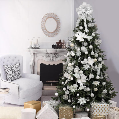 Wironlst Adornos de Bolas de Navidad Irrompibles Transparentes de P...