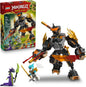 LEGO NINJAGO La misión de Cole Mech &amp; Dragon Zane 71854 | Jugue...