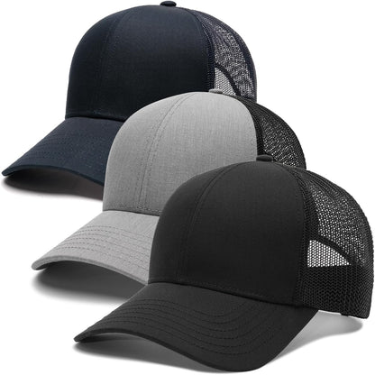 FURTALK Gorra de béisbol de malla estructurada para hombre, ajustab...