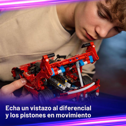 LEGO Technic Coche de juguete Ferrari FXX K - Juguete de construcci...