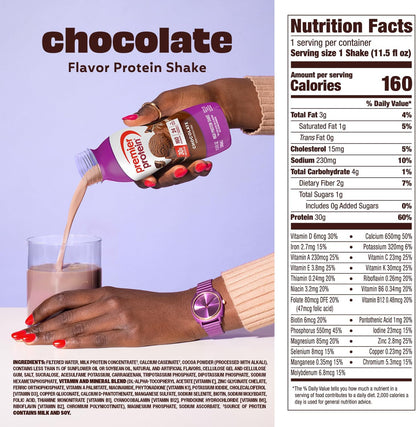 Premier Protein Batido alto en proteínas de 1.06 oz, chocolate, 1 p...