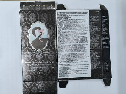 Flower Knows Swan Ballet Paleta de maquillaje de 6 colores con pinc...