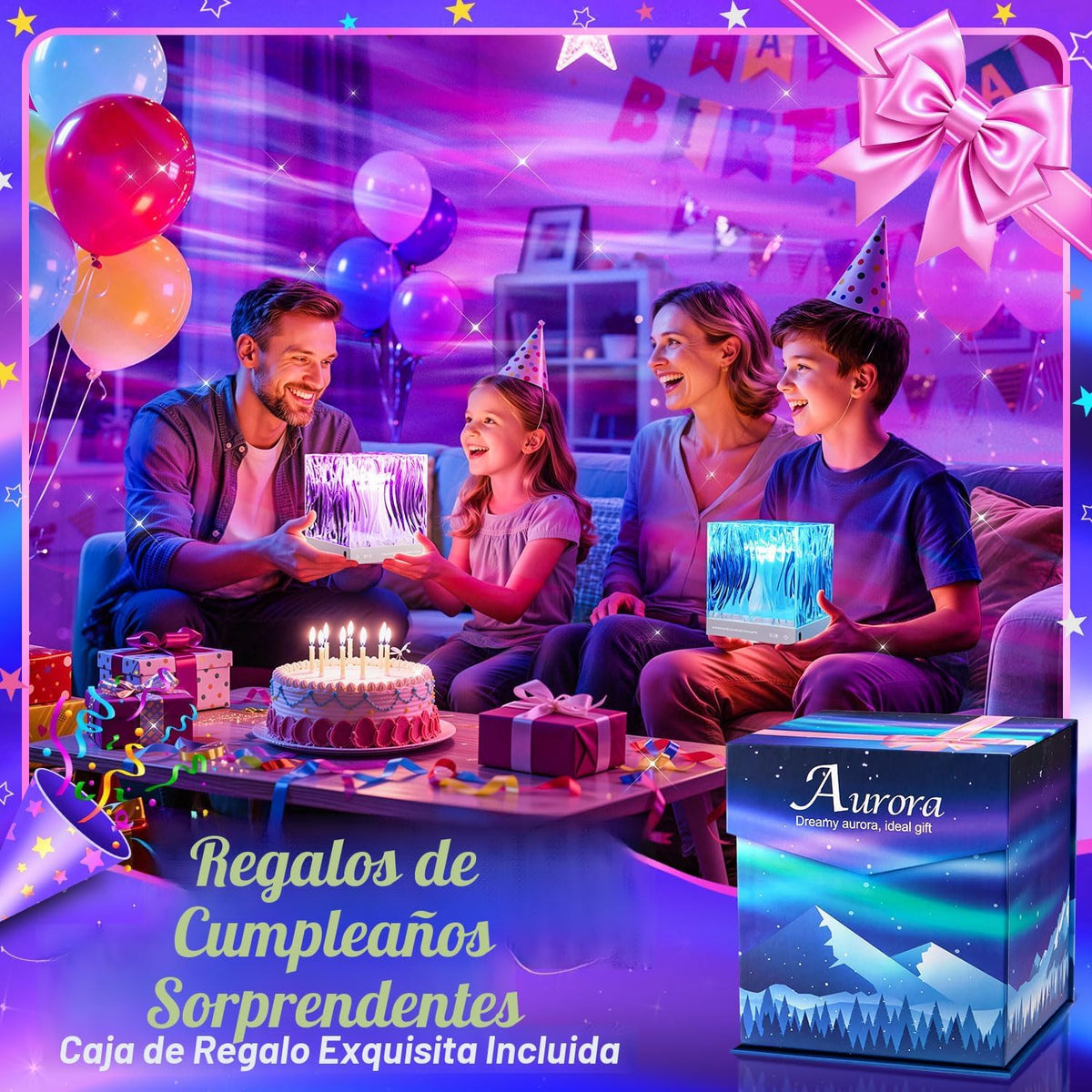 Regalos para niñas adolescentes, proyector de galaxia, proyector de...