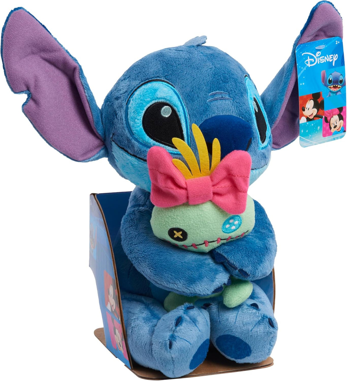 Disney Classics Lil Friends Stitch and Scrump - Peluche de peluche...