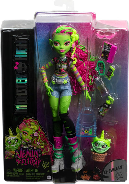 Muñeca Monster High Venus McFlytrap | Plant Monster in Graphic Tee...